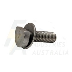 D head type security bolt to suit electrical pillar boxes and pillar tops